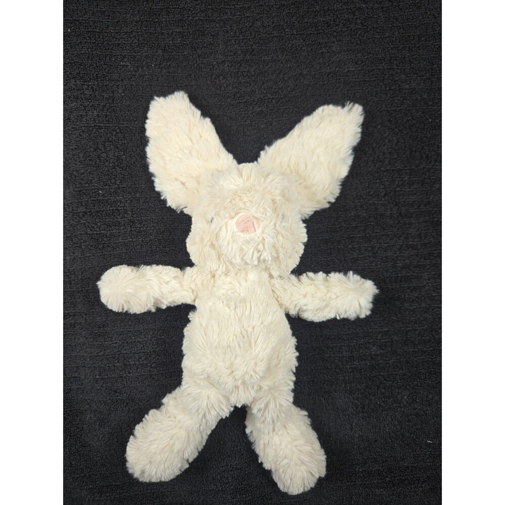 Jellycat Small Beige Cream Squiggle Mumble Iggle Bunny Rabbit  Rare Retired